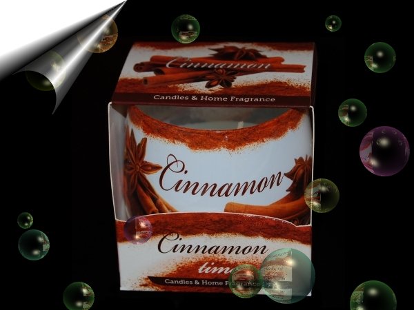Cinnamon-Duftkerze-Glas