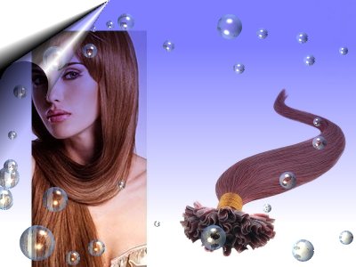Echthaar-Hair-Extensions-Straehnen-Kupferrot-Nr33