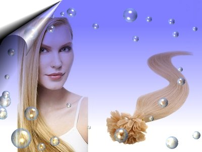 Echthaar-Hair-Extensions-Straehnen-Naturblond-Nr24