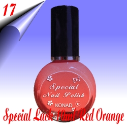 Konad-Stamping-Lack-Orange-Rot-Nr17