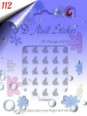 Metallic-Silber-Nagelsticker-Nr112