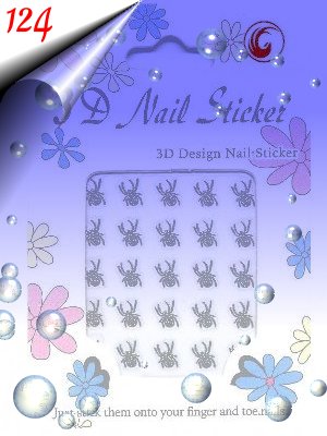 Metallic-Silber-Nagelsticker-Nr124