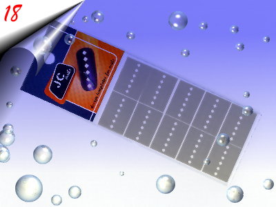 Nailart-Airbrush-Papier-Schablone-Selbstklebend-Wiederverwendbar-Nr18